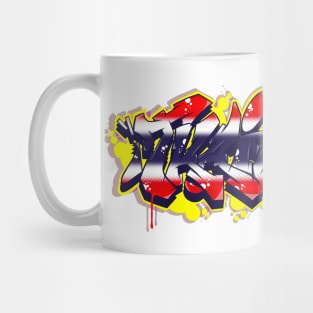 Thailand graffiti Mug